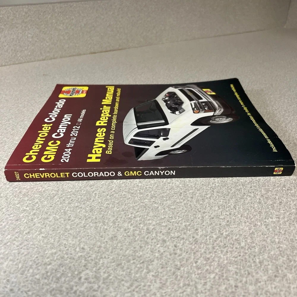 PRINTED BOOK 04-12 Chevy Colorado GMC Canyon Haynes‎ Repair Service Manual